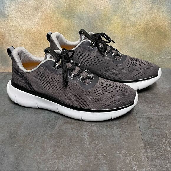 Cole Haan ZERØGRAND Men\'s Graphite Knitted Mesh Sneakers Size 10M